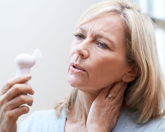 HOT FLUSHES DURING MENOPAUSE