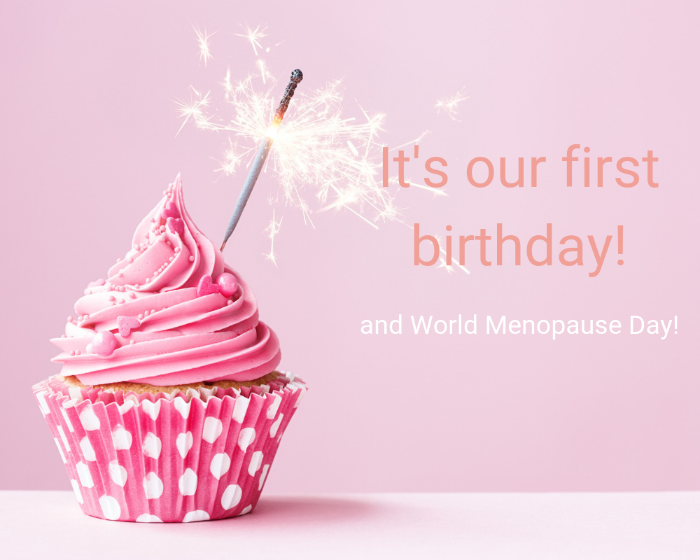 Celebrating World Menopause Day on our First Birthday