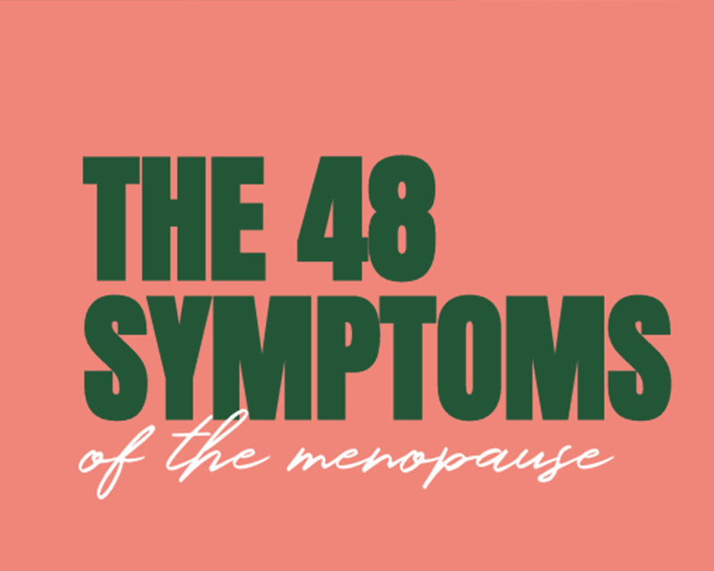 48 symptoms of menopause